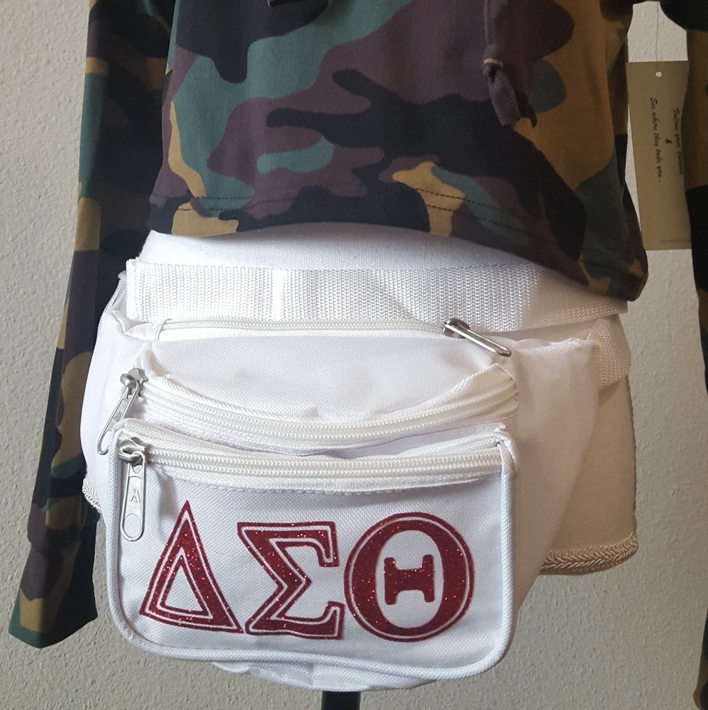 Delta sigma theta sorority fanny pack - Picture 7 of 7